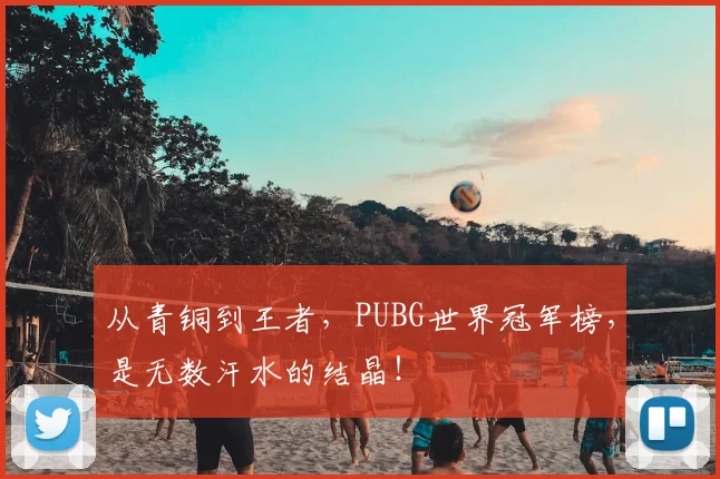 从青铜到王者,PUBG世界冠军榜,是无数汗水的结晶!